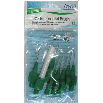 Interdental Brush Normal (0,8 mm green 8 ks) - Medzizubné kefky